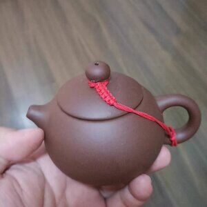 Minimal Brown Ceramic Teapot